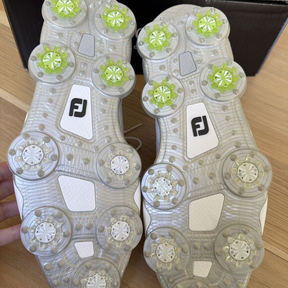 FootJoy Tour Alpha Golf Shoes – White Grey 55505 Men\'s Size 9.5 M $190 main image 6